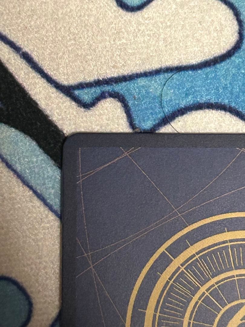 ワンピース カード モンキー・D・ルフィ　コミックパラレル　傷あり