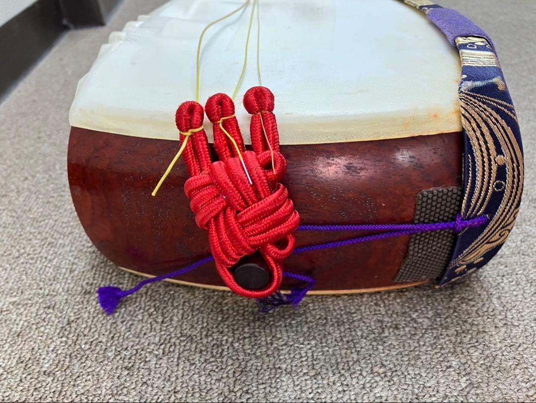 三味線 紅木製 太棹タイプ アンティーク