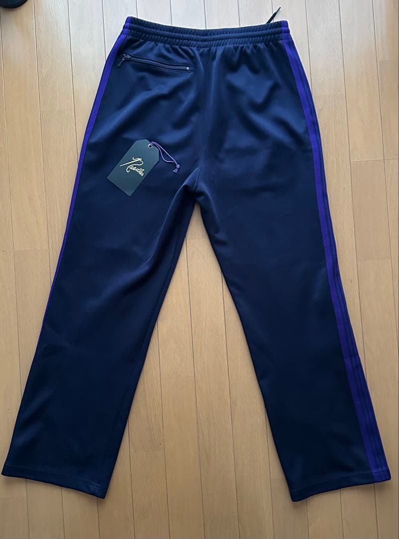 needles トラックパンツ　23AW 紺紫