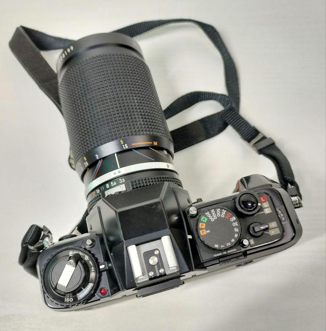 Nikon F-301 他 レンズ ストロボ バッグ セット