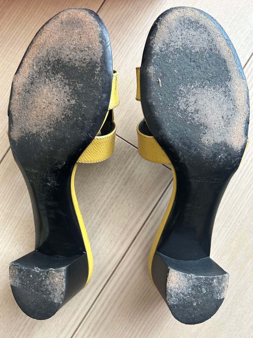 HERMES イエロー系 ミュール