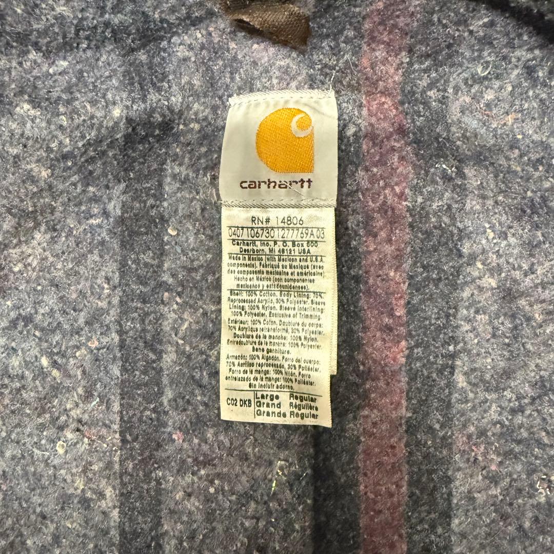 Carhartt ミシガンチョアコート C02DKB ダークブラウン