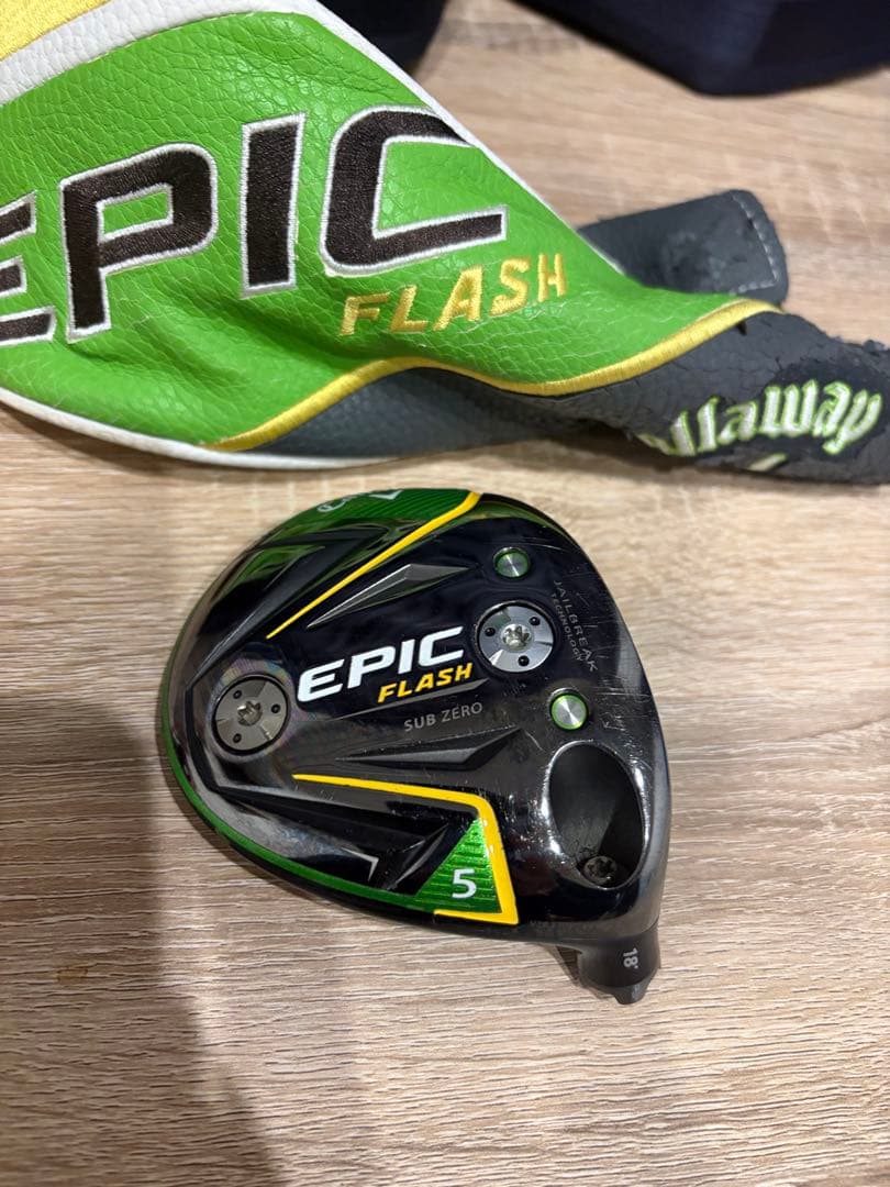 Callaway Epic Flash 1w、5wセット