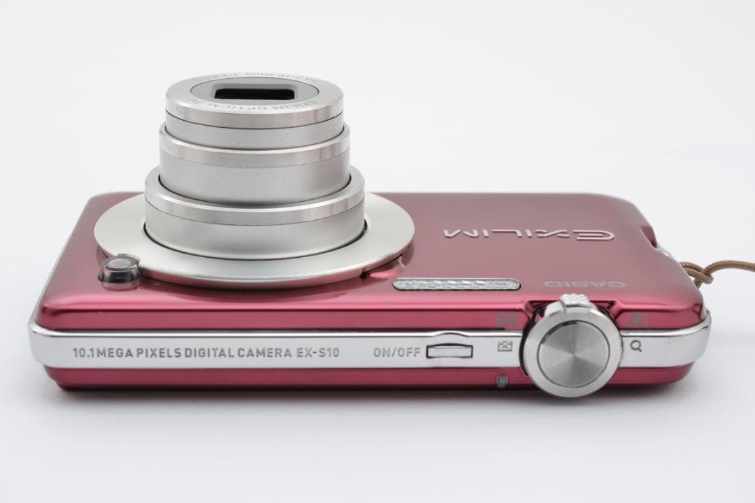 【美品】CASIO EXILIM EX-S10 レッド　動作確認済