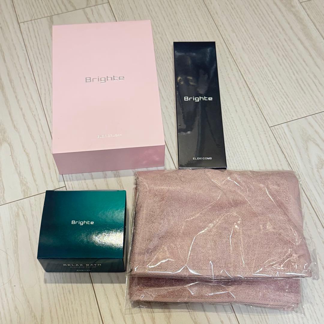 Brighte エレキブラシ ピンク エレキコーム
