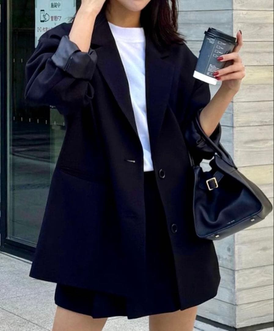 deux mi ドゥミ オーバーサイズドジャケット サイズ2