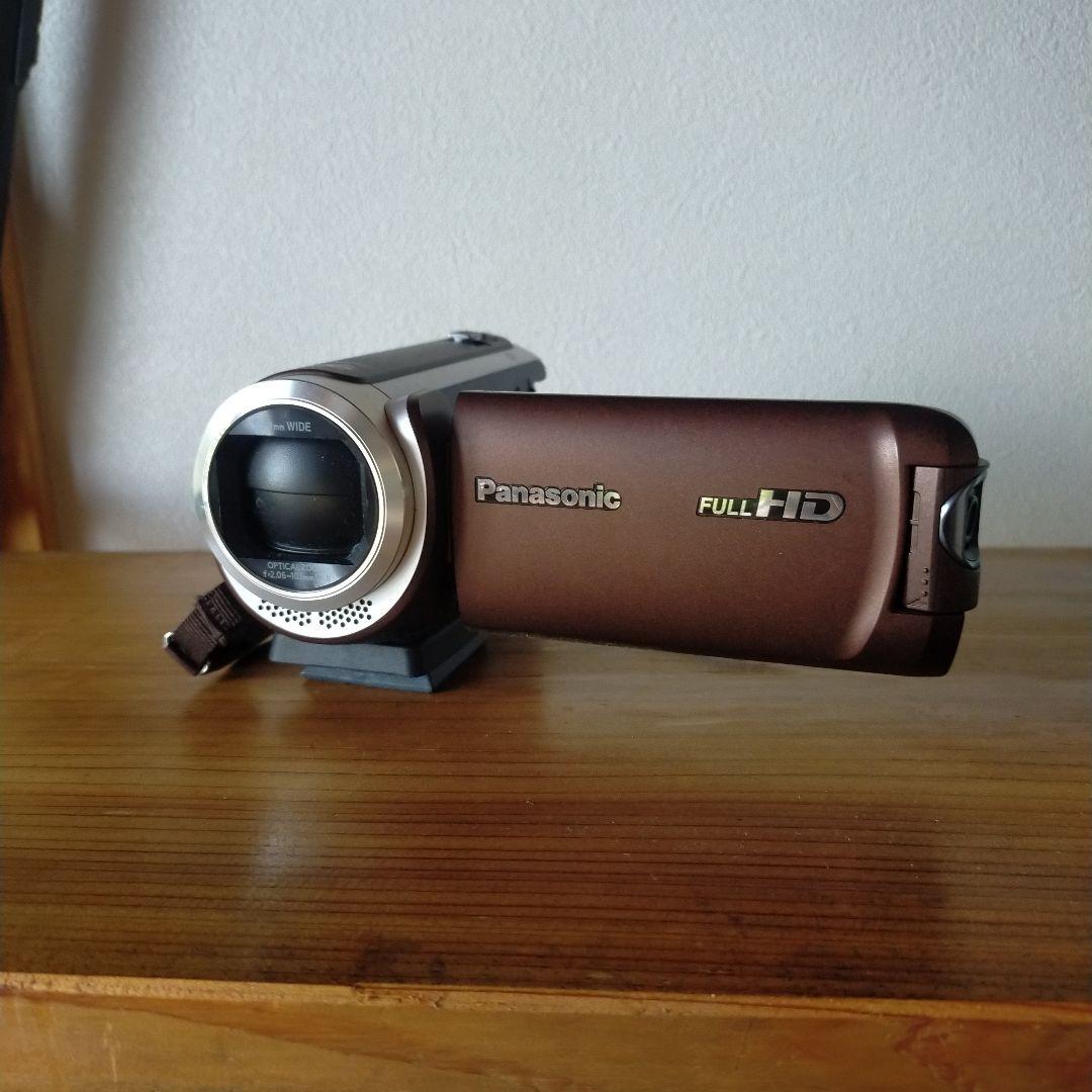 ビデオカメラ　パナソニック　HC-W590M　ブラウン