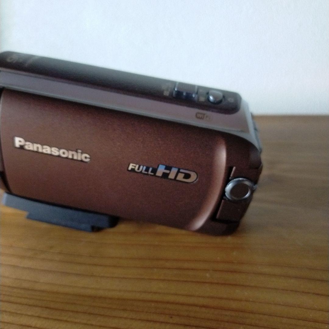ビデオカメラ　パナソニック　HC-W590M　ブラウン
