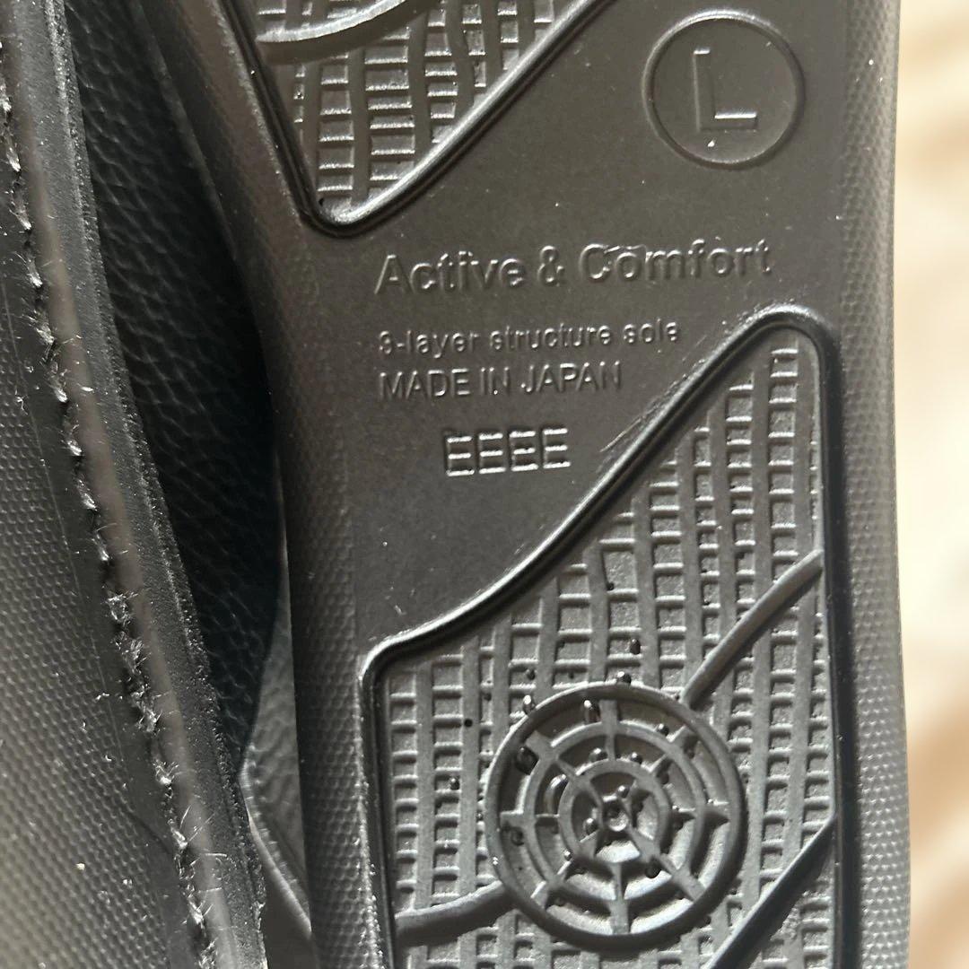 The Garden Story 本革ブラック サボサンダル L 新品タグ付き