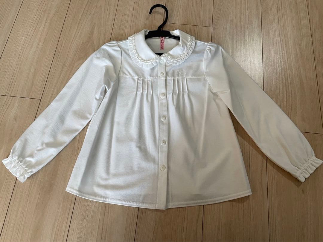 kumikyoku 卒園・入園式用 ブラウス ワンピース ボレロ3点 120