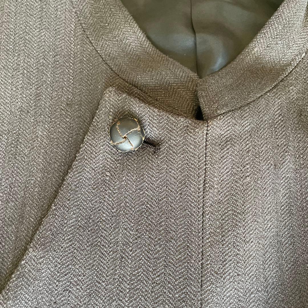 ISSEY MIYAKE MEN ダークグレー ベスト