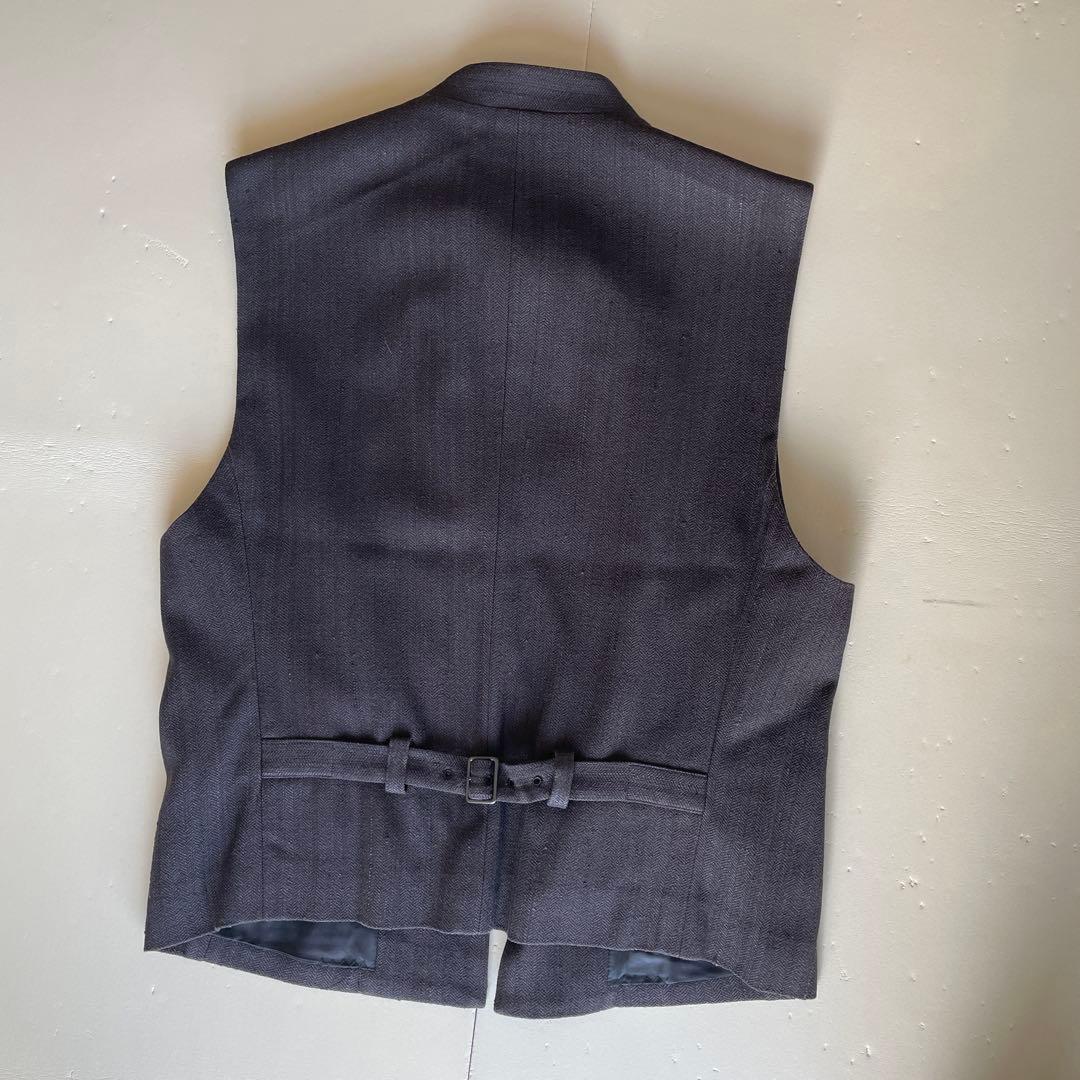 ISSEY MIYAKE MEN ダークグレー ベスト