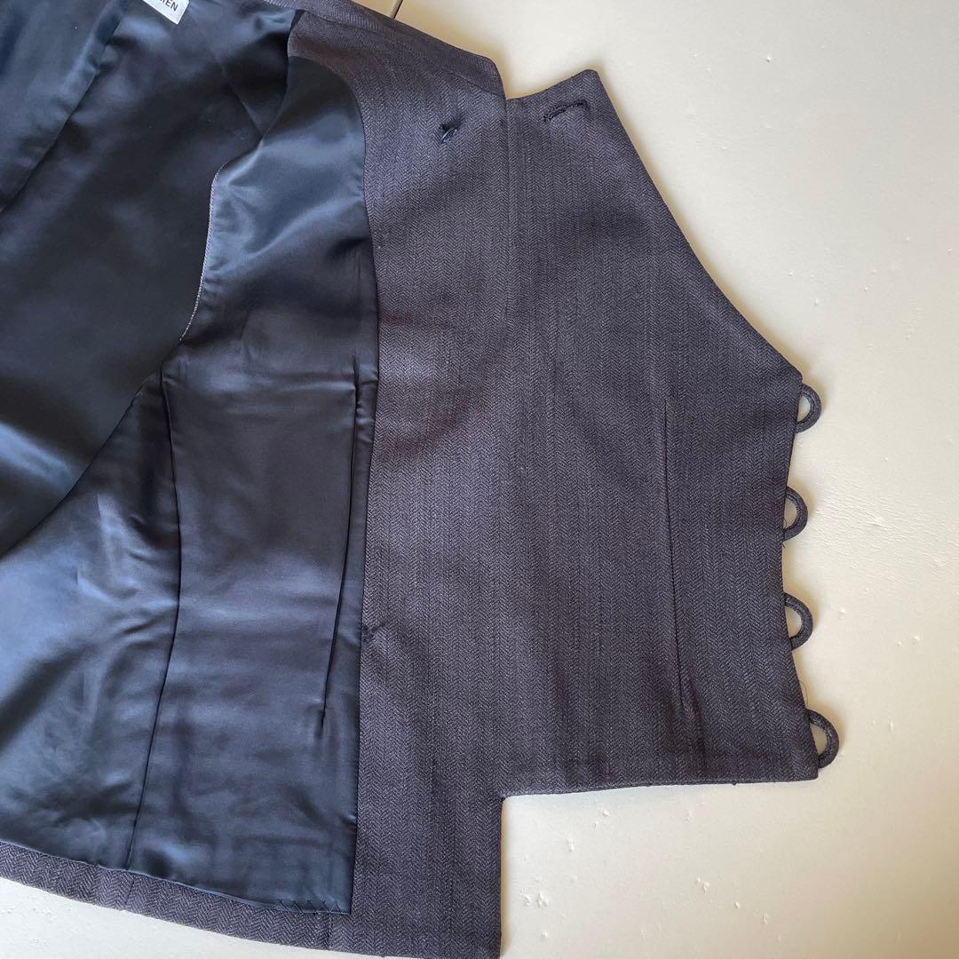 ISSEY MIYAKE MEN ダークグレー ベスト