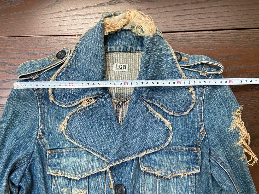 LGB ☆ 超希少 00s 初期デニムロングジャケット　未使用に近い美品