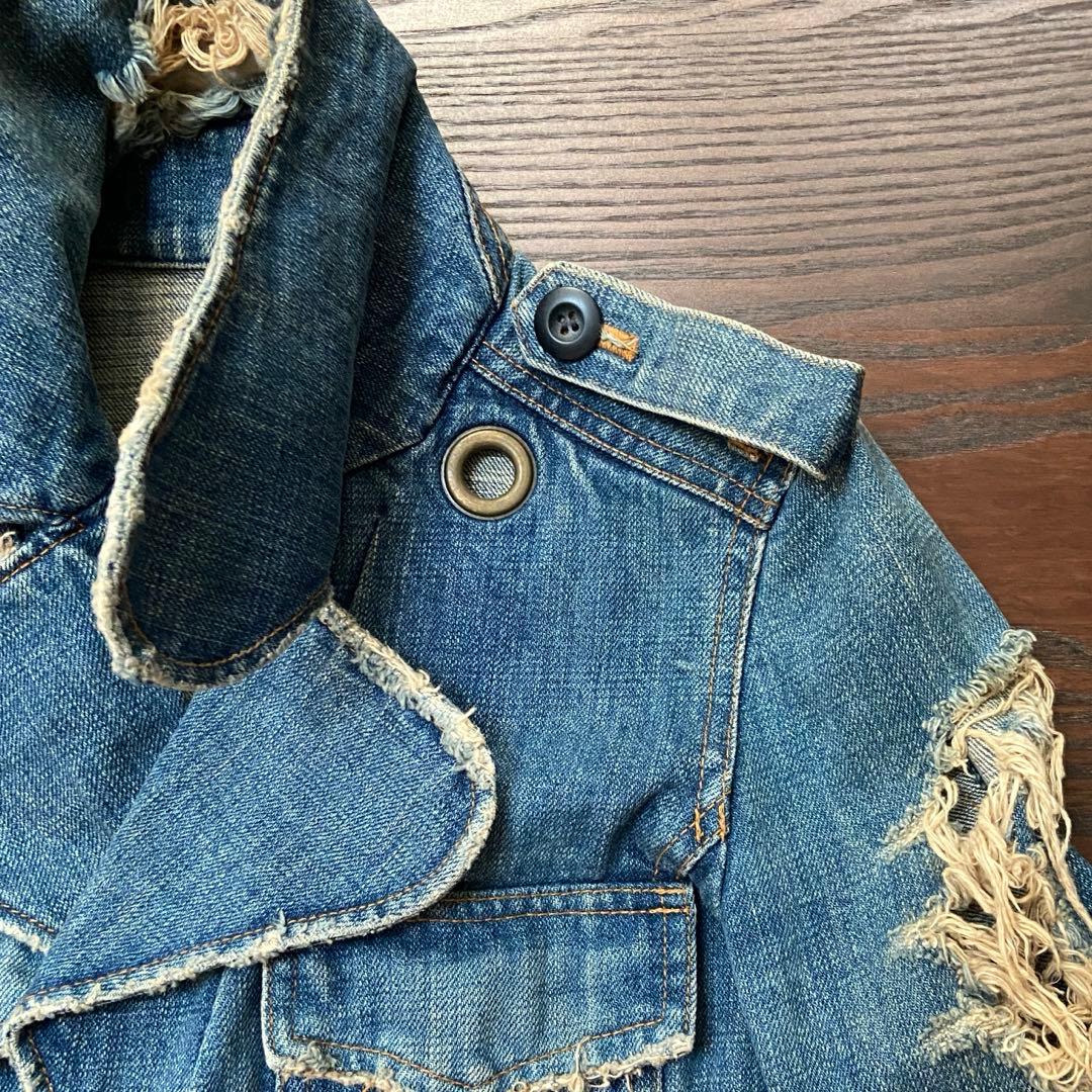 LGB ☆ 超希少 00s 初期デニムロングジャケット　未使用に近い美品