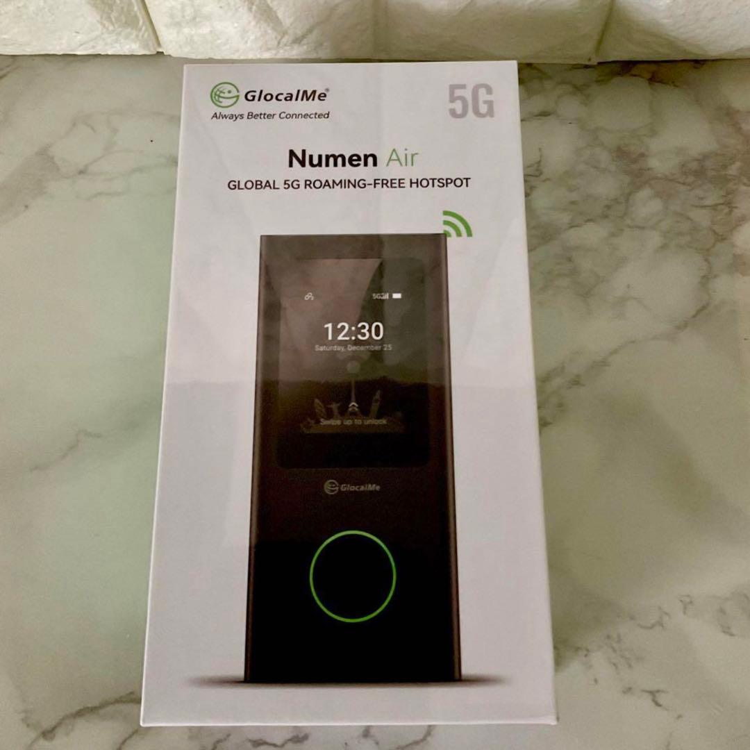 【新品未開封】モバイルルーター 5G対応 世界通用 ギガ付き 同時接続16台