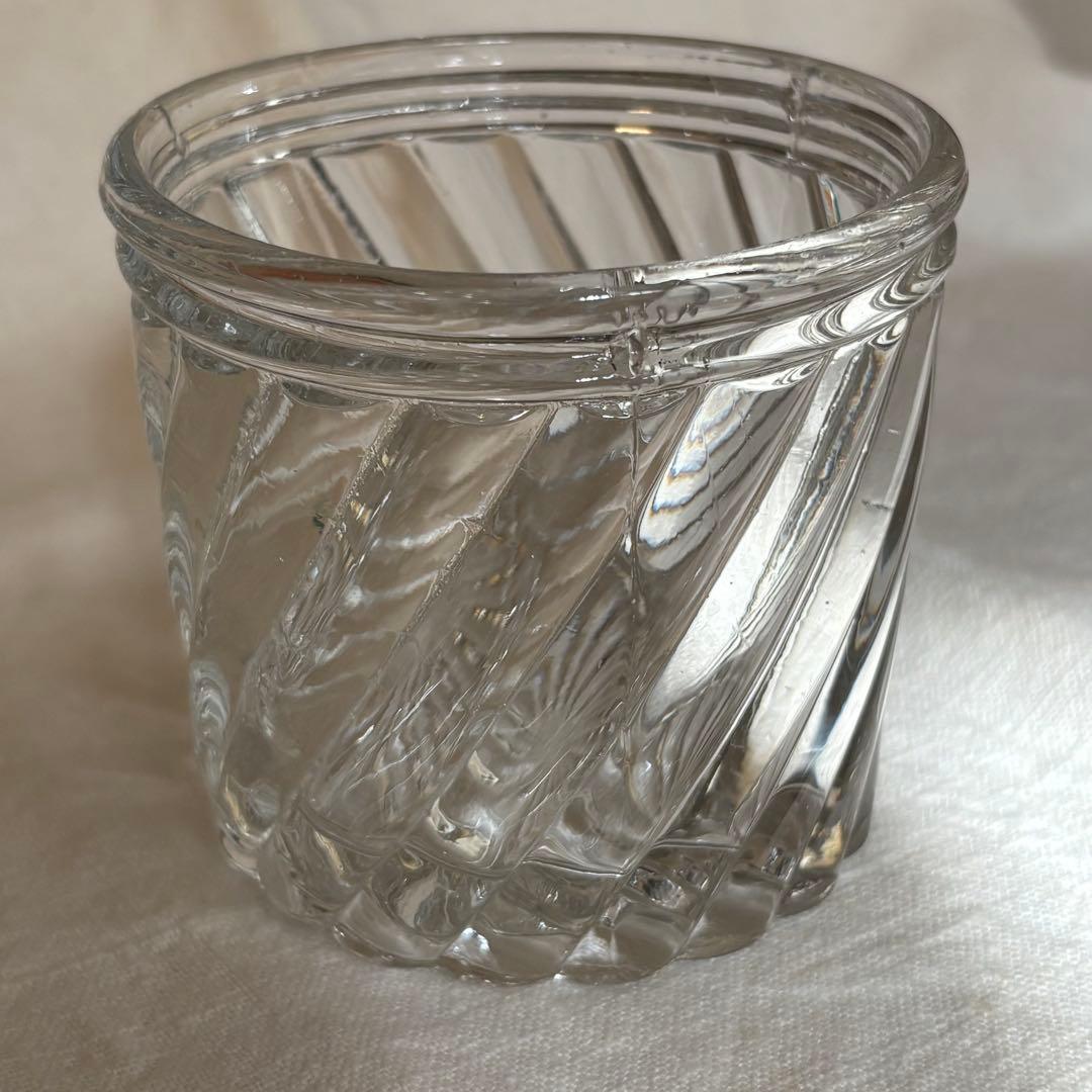 フランスアンティーク コンフィチュールポット ジャムポット ツイスト