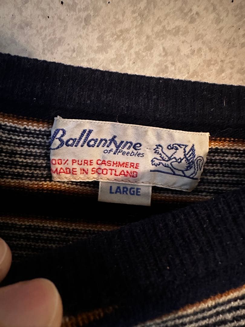 Ballantyne バランタイン　カシミヤ ニット