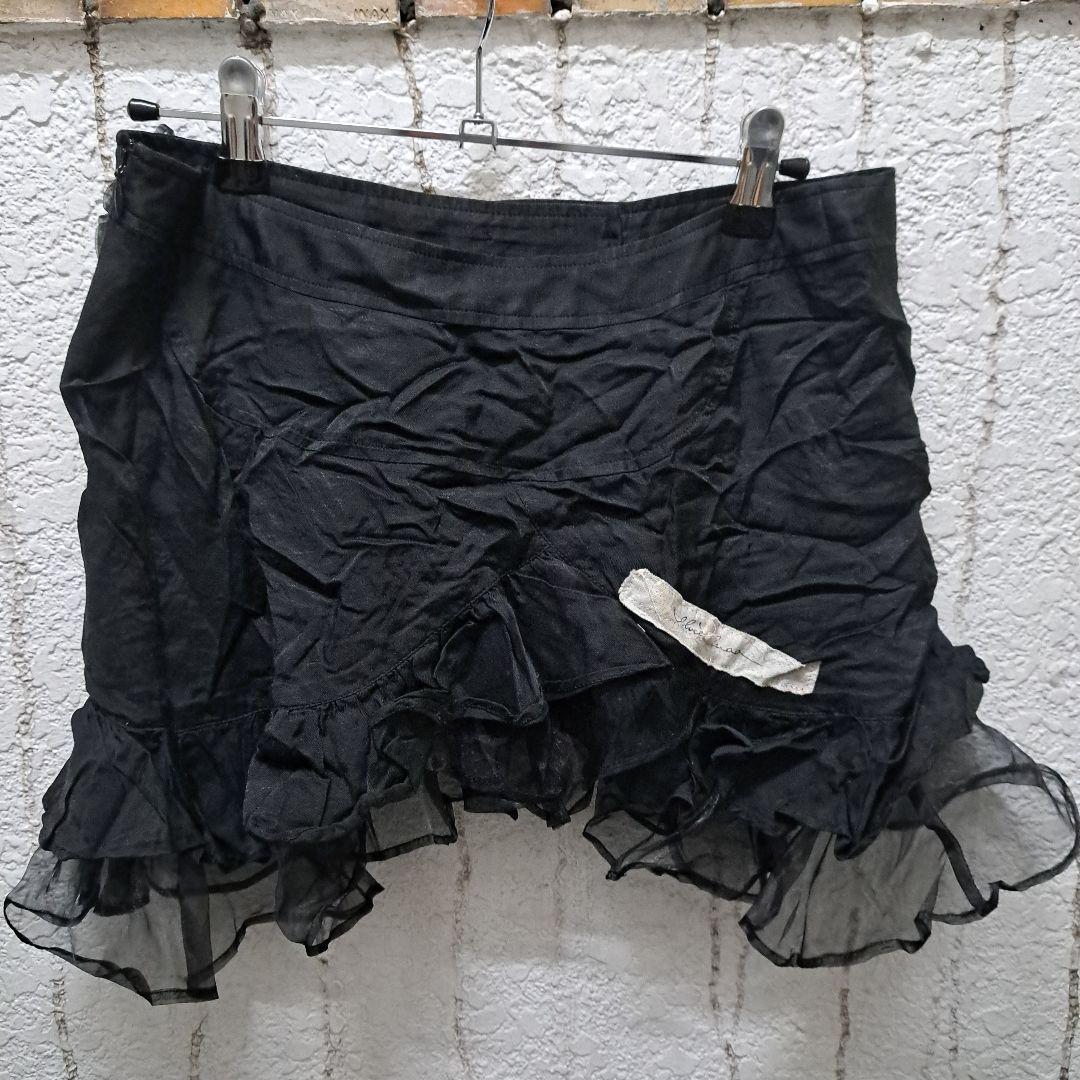 alice auaa黒ミニスカート フリル