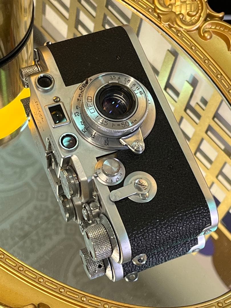 Leica Ⅲf セルフタイマー付＋沈胴FED 50mm f3.5