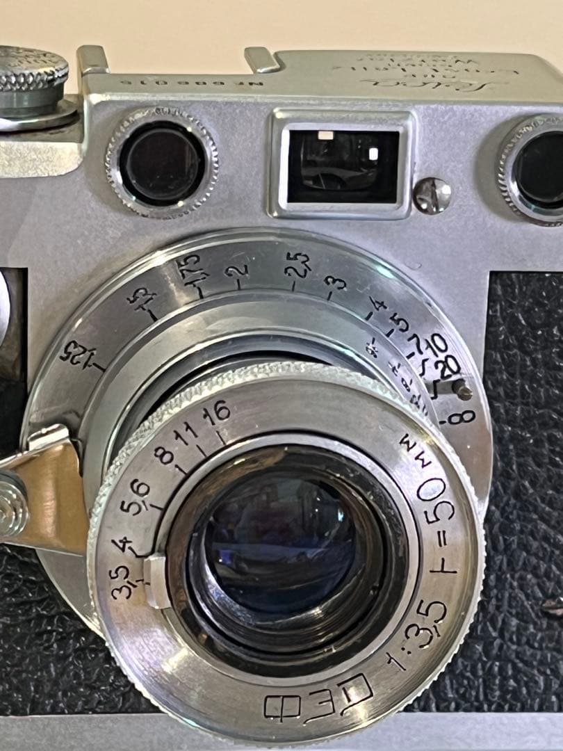 Leica Ⅲf セルフタイマー付＋沈胴FED 50mm f3.5