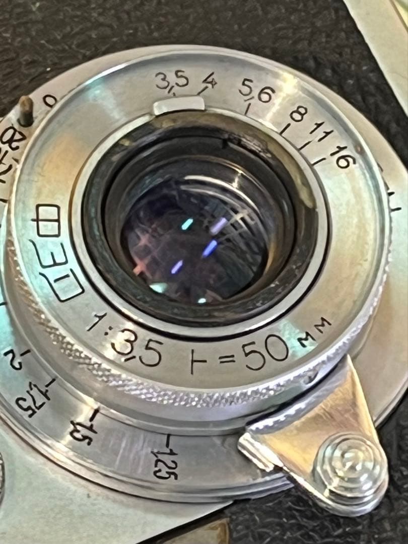 Leica Ⅲf セルフタイマー付＋沈胴FED 50mm f3.5