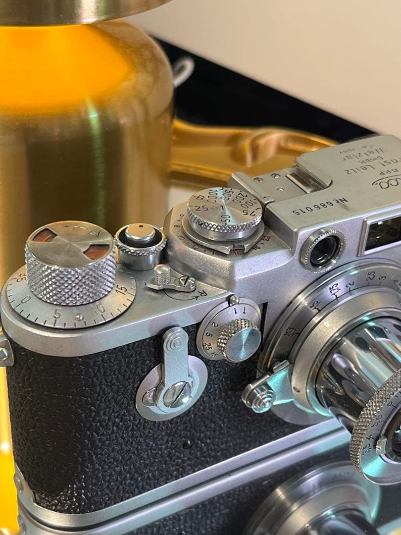 Leica Ⅲf セルフタイマー付＋沈胴FED 50mm f3.5