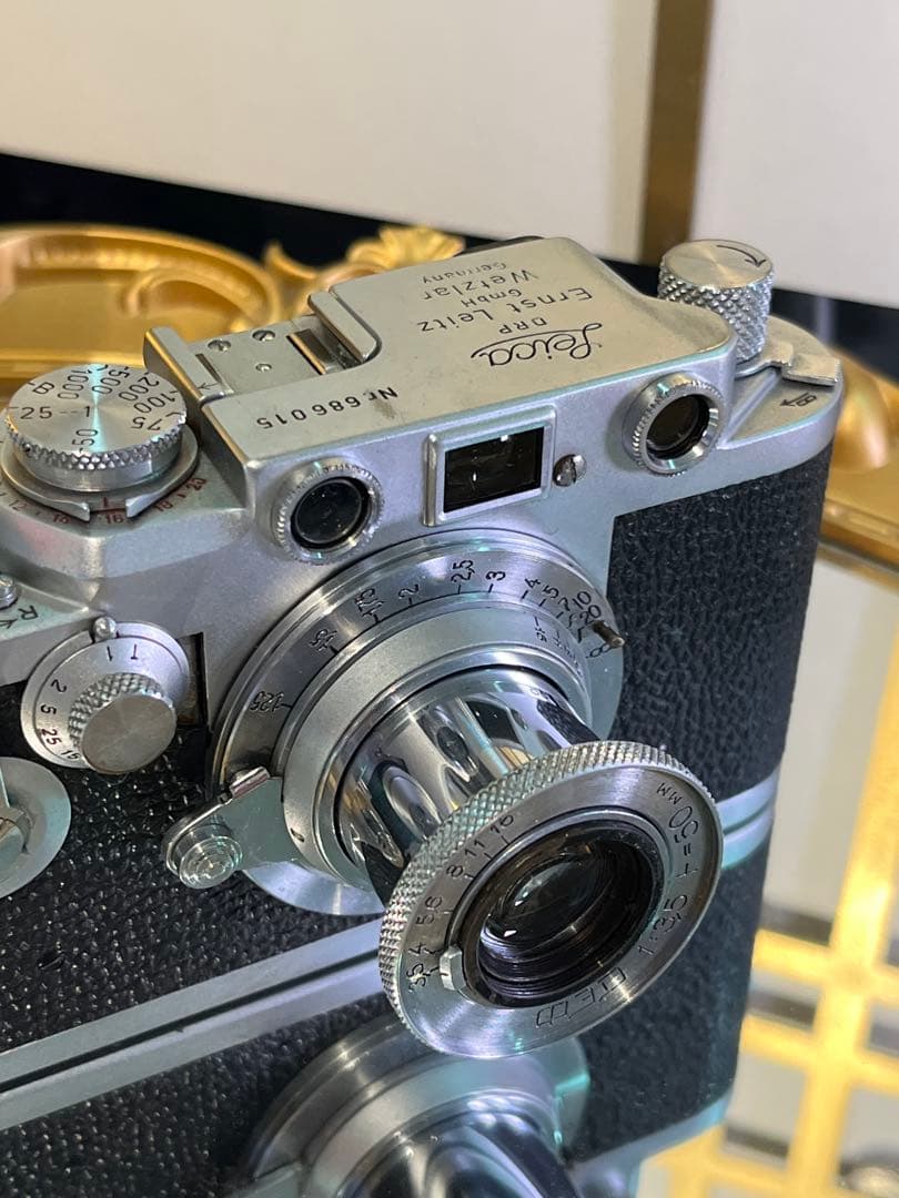 Leica Ⅲf セルフタイマー付＋沈胴FED 50mm f3.5