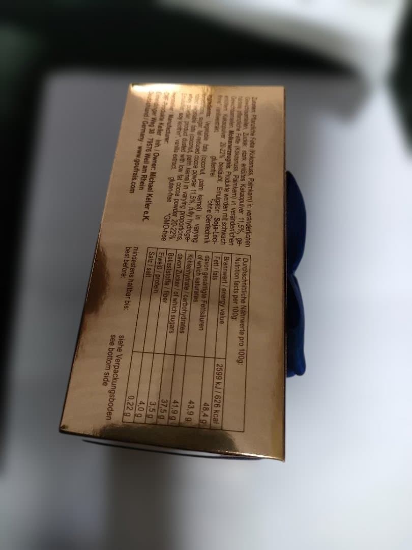 Goufrais Kakao-Konfekt 250g　２つセット計500ｇ