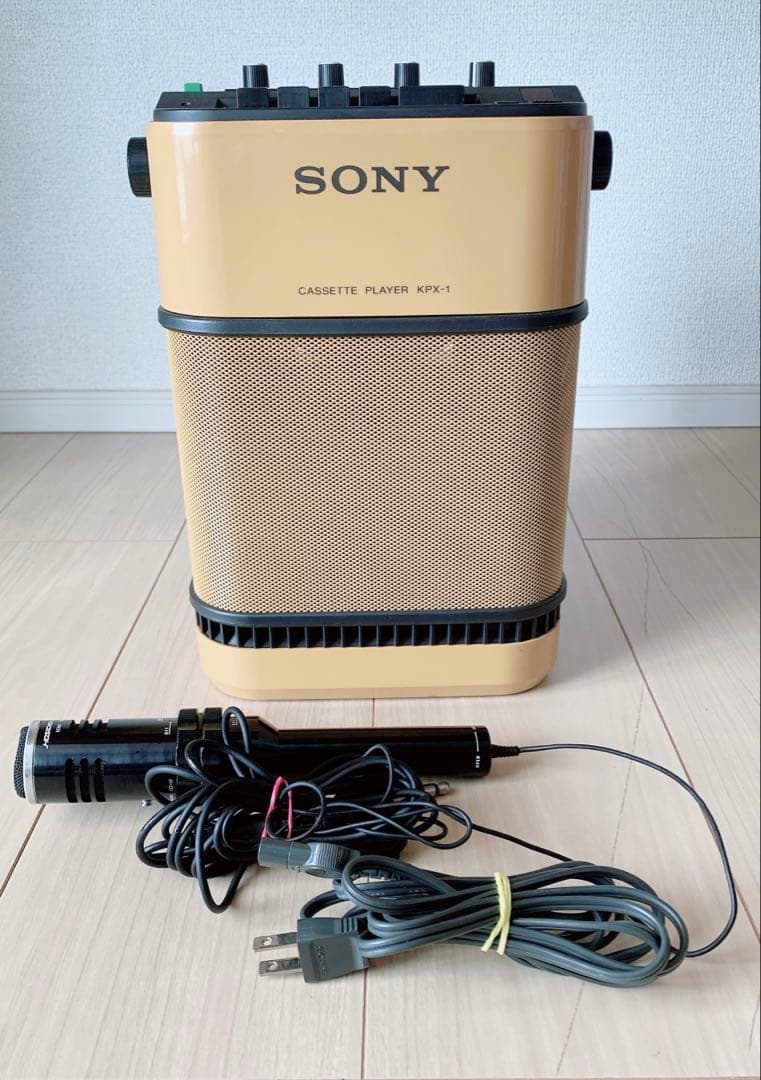 SONY KPX-1 カセットプレーヤー