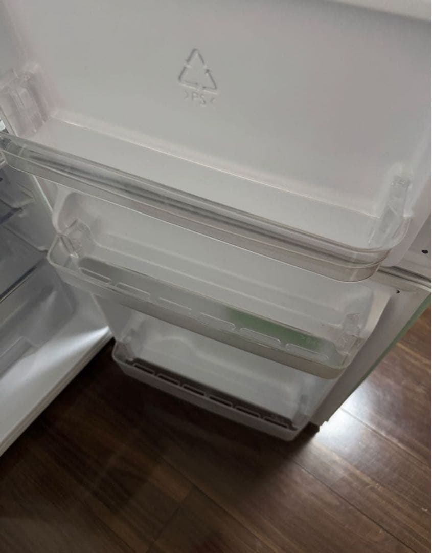 アイリスプラザ 冷凍冷蔵庫 81Lライトグリーン PRR-082D-L