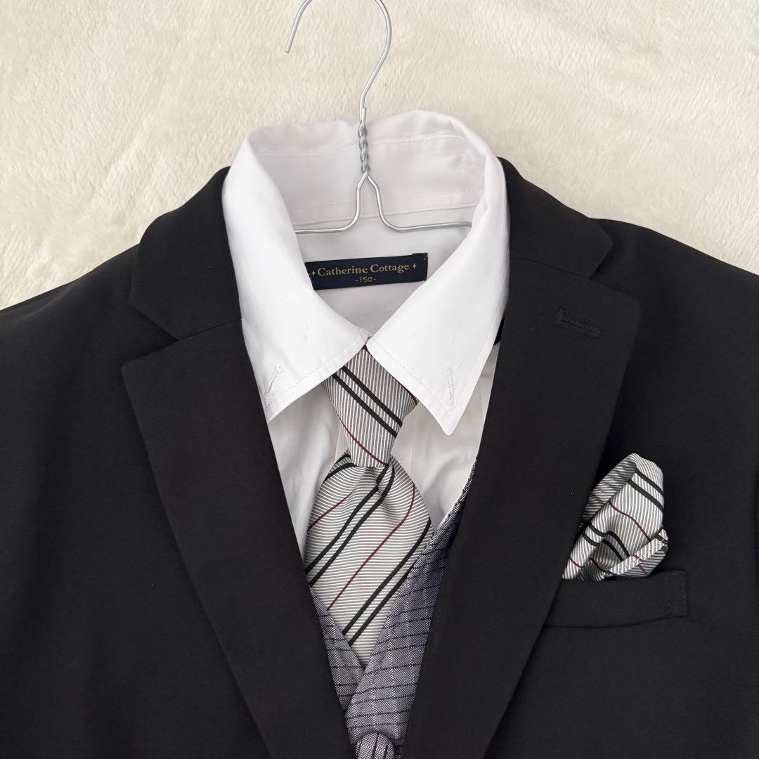 美品✨キャサリンコテージ 男の子 卒業式 スーツ 5点セット 145〜155cm