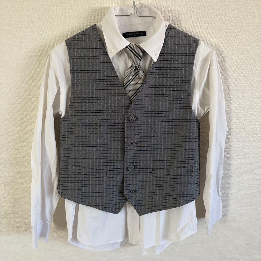 美品✨キャサリンコテージ 男の子 卒業式 スーツ 5点セット 145〜155cm