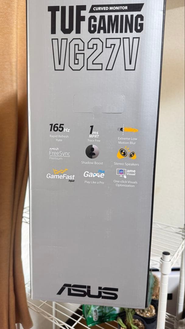 ASUS TUF GAMING VG27VQ カーブモニター 27インチ