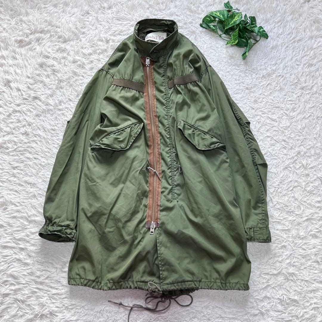 USA製 80's Vintage M-65 Modscoat dahl'ia
