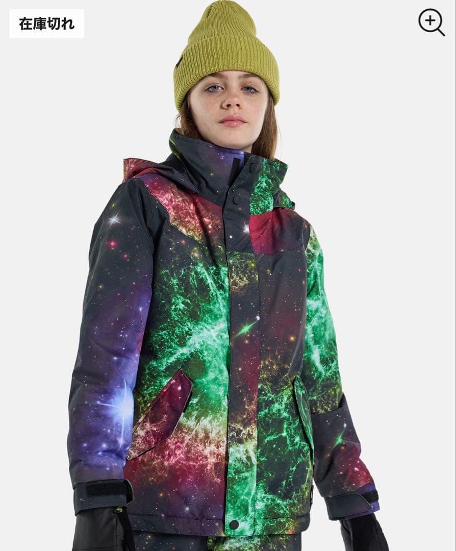 バートン ガールズジャケットビブパンツセット サイズXL