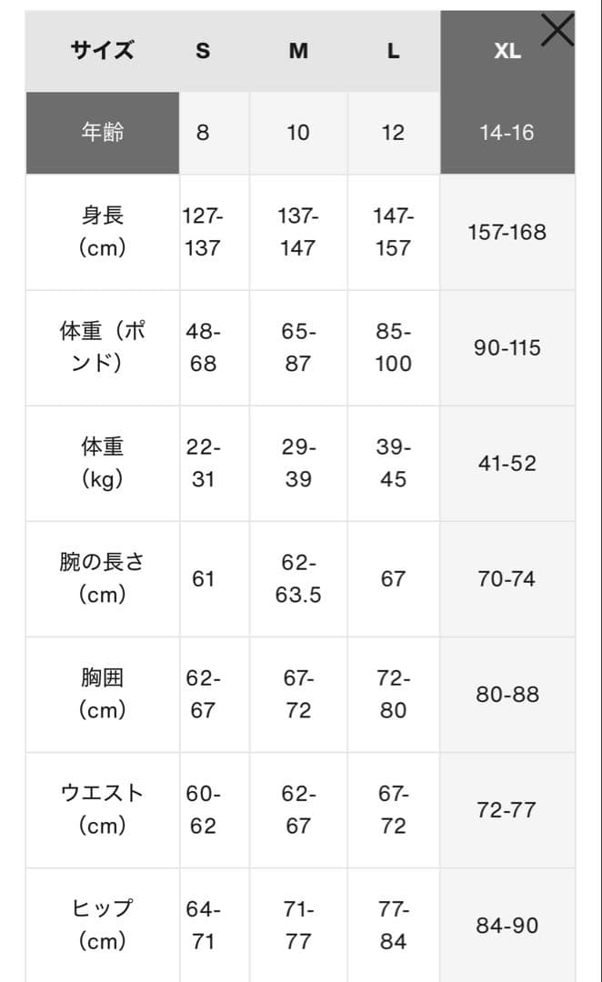 バートン ガールズジャケットビブパンツセット サイズXL