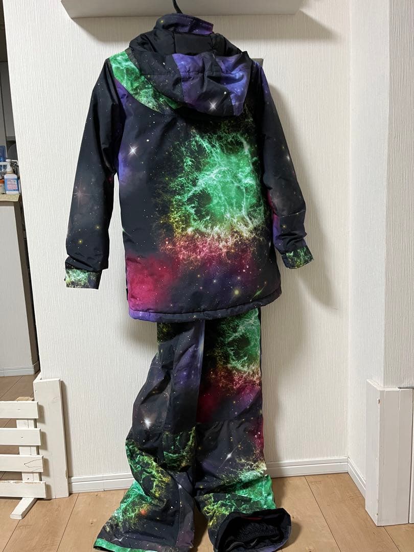 バートン ガールズジャケットビブパンツセット サイズXL