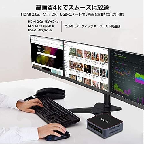 KODLIX GK45 ミニPC Windows 10