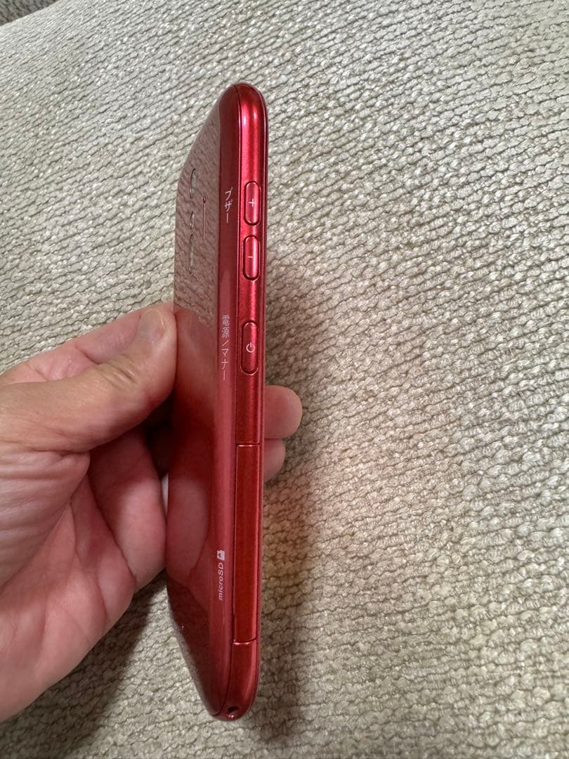 らくらくホンdocomo F-42A ピンク 本体 + ケース