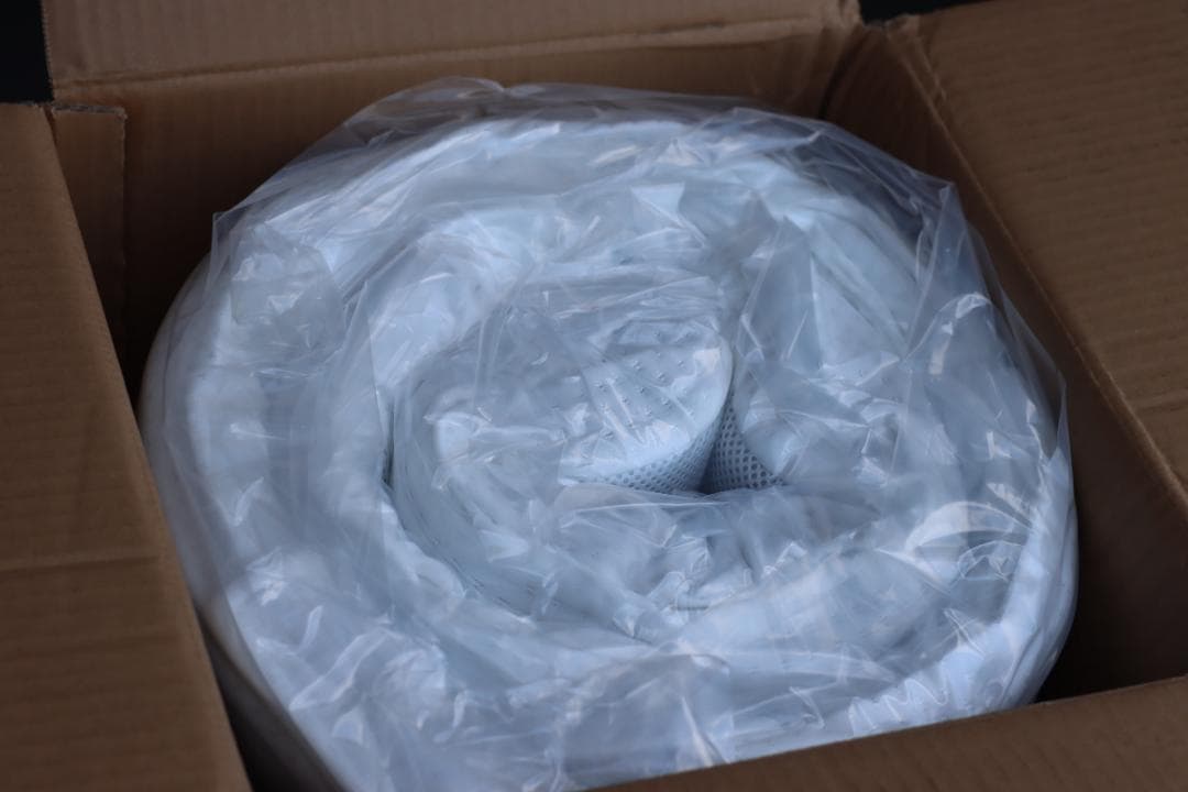 日本製　折り畳み三つ折りマットレス　6cm厚ワイドキング280cm幅アイボリー