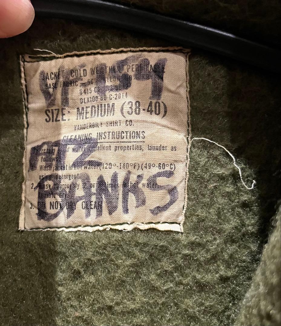 U.S.NAVY　A-2　DECK　JACKET 古着