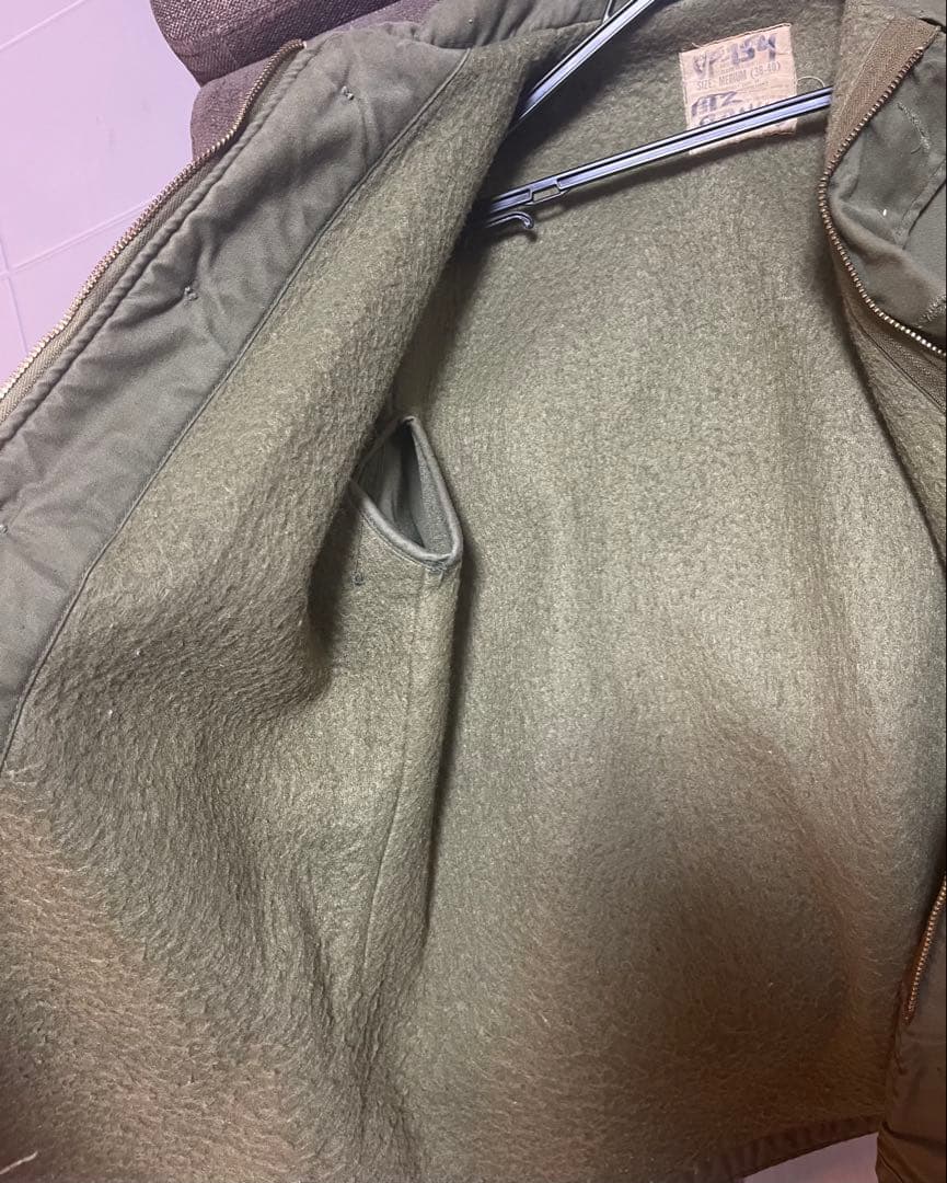 U.S.NAVY　A-2　DECK　JACKET 古着