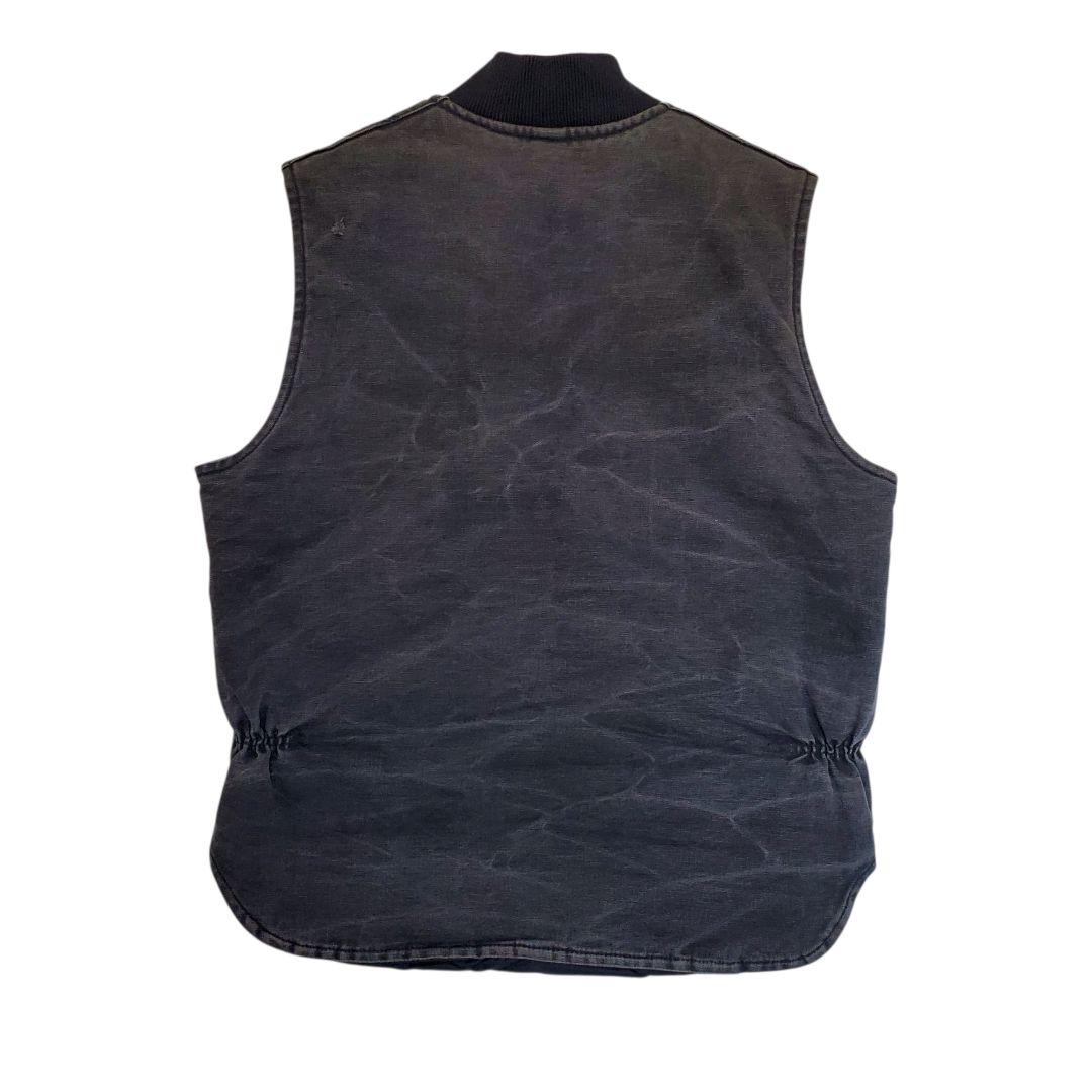 Carhartt ブラック ダックベスト L相当 腰ゴム