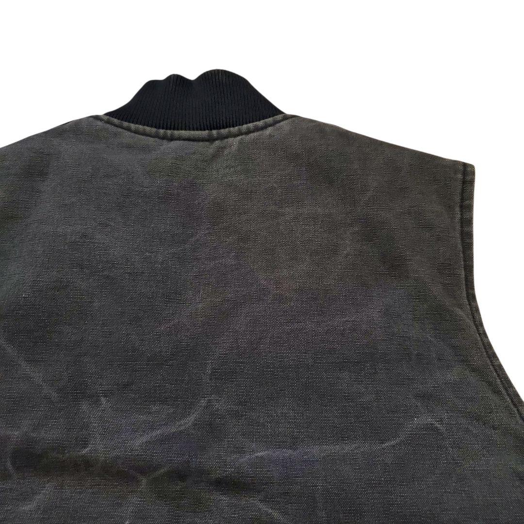 Carhartt ブラック ダックベスト L相当 腰ゴム