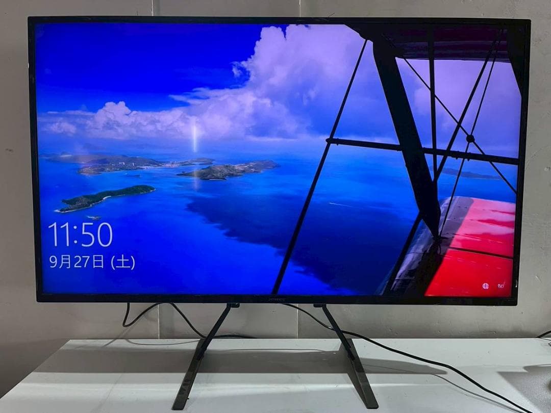 【動作確認済】JAPANNEXT 液晶モニター JN-VT500UHD-Ｂ