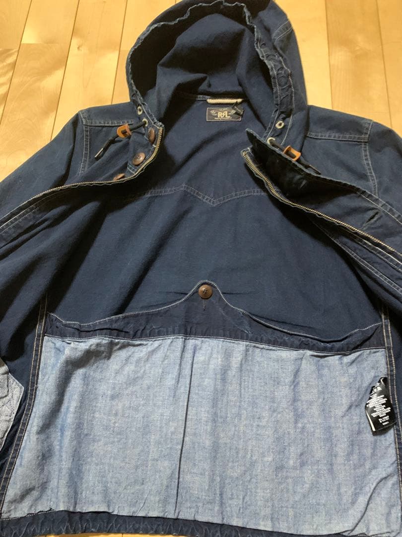 RRLインディゴパーカーJKT