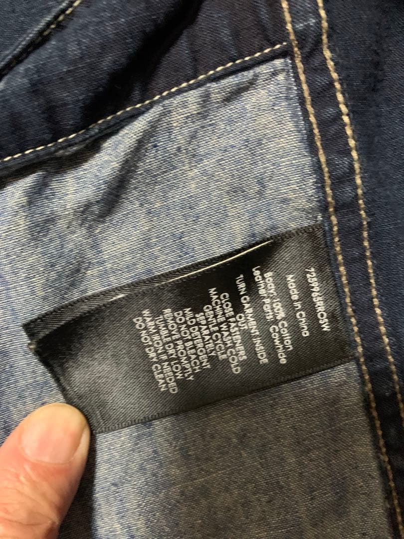 RRLインディゴパーカーJKT