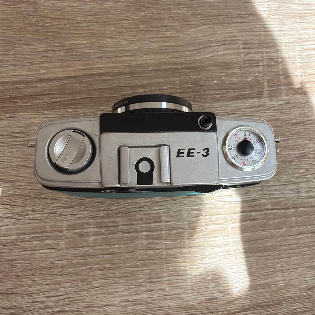 OLYMPUS PEN EE-3 ターコイズ フィルム付き
