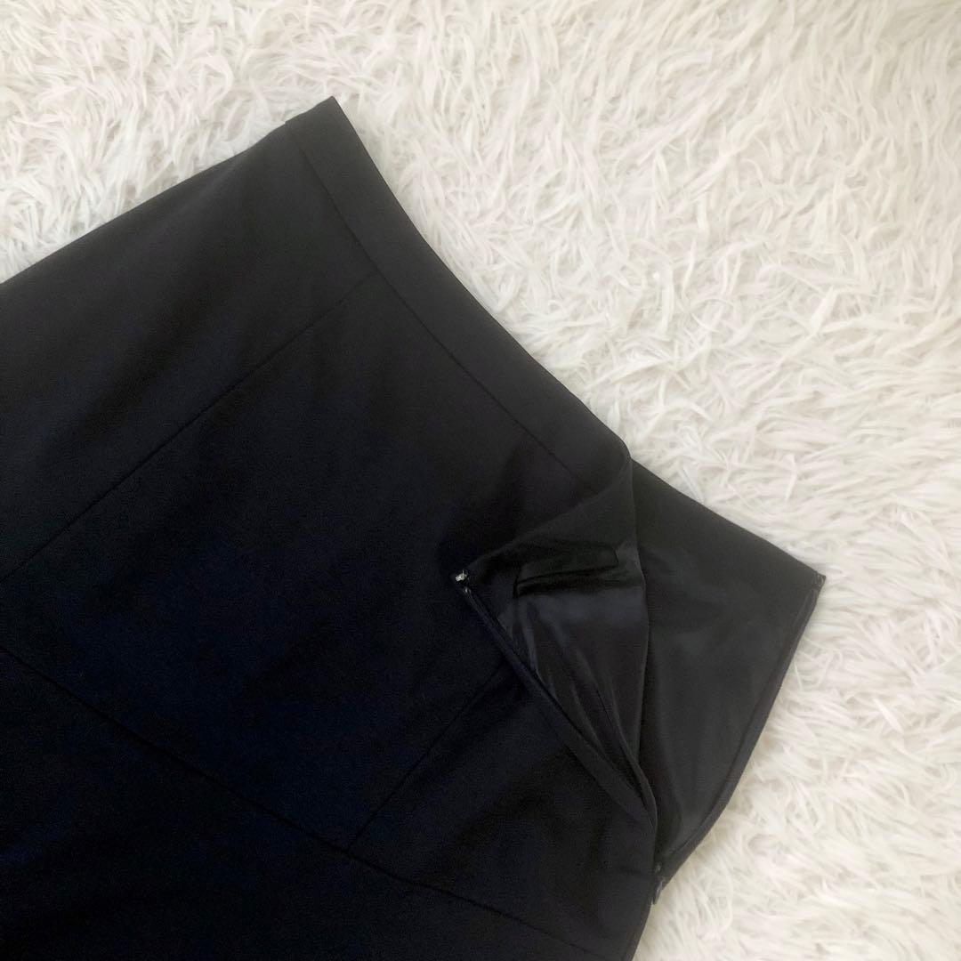 美品 リフレクト 匠シリーズ 大きいサイズ 洗えるスカートスーツ ストレッチ